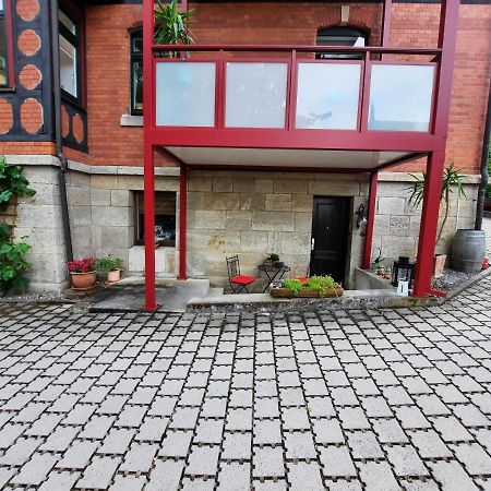 Ferienwohnung Villa Frosch ไมนิงเงิน ภายนอก รูปภาพ