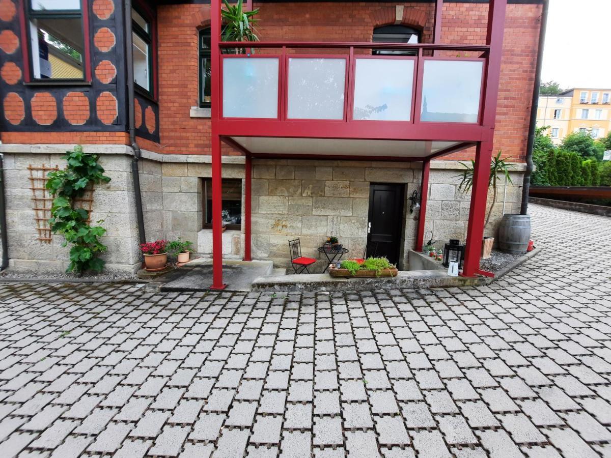 Ferienwohnung Villa Frosch ไมนิงเงิน ภายนอก รูปภาพ