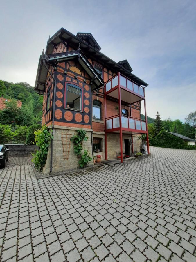 Ferienwohnung Villa Frosch ไมนิงเงิน ภายนอก รูปภาพ